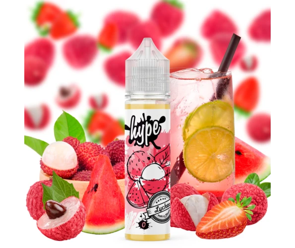 Сольова рідина Hype Organic Lychee 60 мл (Лічі)